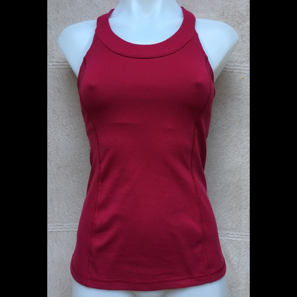 Lululemon Double Criss-Cross Energy Tank Top, Sz 4